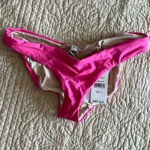 BNWT PILYQ pretty pink bathing suit bottom